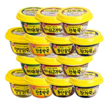 오뚜기 죽7종 세트(전복+쇠고기+야채+참치+닭+단호박+통단팥), 2세트