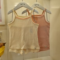 아가방 NC엑스코점 20%강추! 퓨어끈소내의! 부드러운 터치감! 무형광 면100% 소재굿! 러블리러블리~ 외출용으로 입어도 좋을 나시상하! 실내복