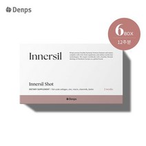 덴프스 이너씰 샷 6BOX 12주분, 단품