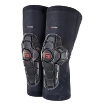 G-Form Pro X2 무릎 패드 성인용 블랙 로고 1쌍 스몰