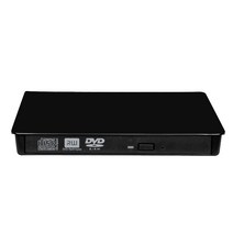 블루레이 플레이어 ODD 외부 외장형 Deepfox 범용 usb3.0 외부 bluray 드라이브 cd/dvd rw 버너 BD-ROM 블, 02 Black