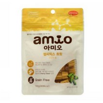풀무원 아미오 사료 및 간식 모음_닥터더블 브러쉬 가수분해 간식증정, 아미오 헬씨미오트릿 장x3개+닥터더블 1개 증정