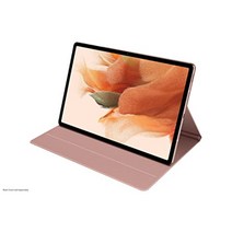 삼성 갤럭시탭 S7 FE 12.4인치 와이파이 안드로이드 태블릿 s펜포함 SM-T733, 와이파이 태블릿 + 북 커버, 64GBMB, 미스틱 핑크