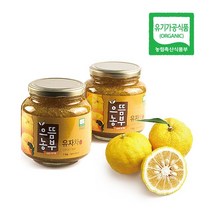 으뜸농부 유기농 꿀 유자차 청 즙 만들기 만드는 방법