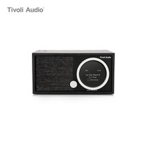티볼리 오디오 정품 Tivoli Audio M1D2 레트로 블루투스 스피커, 공식 표준, 블랙 우드 블랙