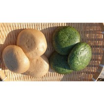 쑥빵 보리빵 전통햄버거빵 팥안드러간 수제빵 30개, 쑥빵30