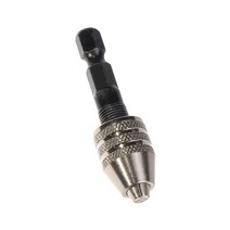 키레스척 6mm 14 열쇠가없는 드릴 비트 척 어댑터 실버 벽돌 회전 도구 드릴 어댑터, 은, 한개옵션0