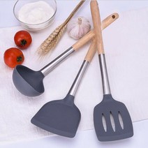 Pan Spatulas Cooking Utensil Cooking Spatula Thicken Fried Silicone Spatula Lp 냄비 주걱 요리기구 요리 주걱 두꺼운, 하나, 보여진 바와 같이