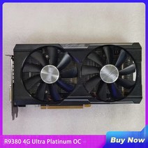 그래픽카드 비디오카드 sapphirer9 380 4g d5 oc 비디오 gpu amd radeon r9380 4g 울트라 플래티넘 oc 게임용
