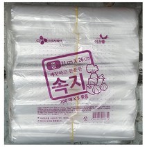 속지비닐 이츠웰 21x26Cm 1000매 대용량 업소용 속비닐, 1000매 * 1개