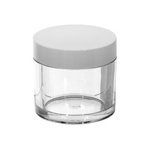 PETG 헤비브로우 크림용기 흰색캡 고급형 5g 10g 15g 30g 50g 100g 150g, PETG 헤비브로우 100g 크림용기 고급형 흰색캡, 1개