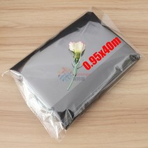 농사용비닐 농업용부직포 농사용부직포 멀칭비닐 잡초매트 농업 뿌리 덮개 Pre punched Hole 플라스틱 필름 온실 잡초 제어 Mylar 딸기 야채 보육 심기 도구, 0.95x40m