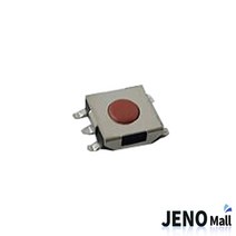 6.6x6.2mm 5핀 택트 스위치 2.5mm PCB SMD HBS1101