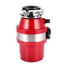음식물처리기웰싱 캐리어음식물처리기 220V 쓰레기 처리기 가정용 주방 푸드 프로세서 주방 싱크 주방 폐기, 01 빨간_01 미국