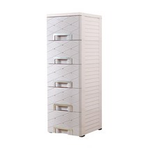 틈새 서랍장 4단 5단 6단 7단 수납정리함 서랍형 수납장 320, 그레이, 7층