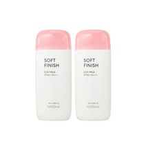 [미샤] 올 어라운드 세이프 블록 소프트피니쉬 선 밀크 SPF50+ PA+++ 70ml 2개
