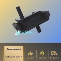 지게차부품 도요타 지게차 부품 엔진 마운트 엔진 고무 toyota 12361-26601-71 12361-26600-71 용, 한개옵션0
