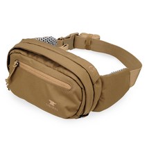 [마운틴스미스]바이브 오터 브라운 힙색 크로스백, 오터브라운