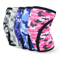 무릎 보호대 7mm 네오프렌 두꺼운 압축 슬리브 1 개 역도 스쿼트 크로스핏 훈련용 관절 지원 무릎 패드