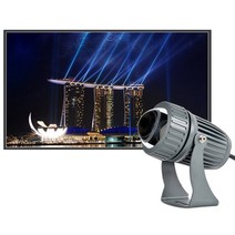 투광등 야외 조명 캠핑 작업 등 Led 잔디 빛 3w10w 벽 세탁기 방수 투광 좁은 빔 스폿 램프 조경 100-240v, 파란색, 10w dc12v