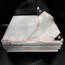 비가림막 천막천 투명 타포린 캐노피 설치 차양 가게 상가 테라스 발코니 어닝, 0x0m, 화이트 웨빙 가장자리 1x6 미터