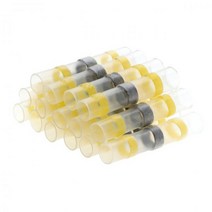 Electpick 50/30/10/5pcs 열 수축 솔더 씰 와이어 커넥터 방수 슬리브 전기 절연 버트 스플 라이스, 06 Yellow _ 01 10pcs