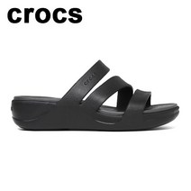 [크록스] 여성용 보카 스트래피 웨지 207434_001