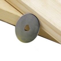 원형칼 45MM 회전 휠 헝겊 나이프 가죽 종이 라운드 벽지 호브 점선 곡선 물결 모양 라인 유틸리티 커터, [06] 45mm Round Blade
