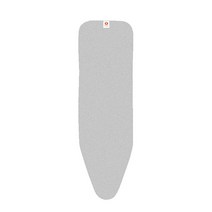 Brabantia 130885 다리미판 커버 사이즈 B (124.5 x 38.1cm (49 15 인치)) 데님 블랙, Ecru_Foam/Felt Padding