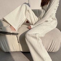 여자슬랙스 스트 소프트 코듀로이 슬랙스 스판 기모 일자핏 와이드팬츠