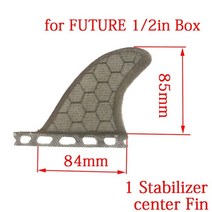 웨이크보드바인딩 Surf fins bilong fcs fin knubster center kneel fin barbatanas blue net surf central fins, 회색