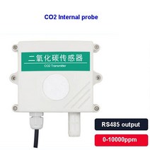 이산화탄소측정기 실내공기질관리법 고품질 20005000ppm1365 RS485 420mA 이산화탄소 미터 CO2 센서 송신기 420ma 변환기, RS485 10000ppm+RS485 10000ppm