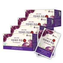 위에 좋은 적양배추즙 70ml x 30개입 빨간 양배추즙 착즙 효능, 4박스(120포)