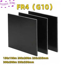 크기의 검은 유리 섬유 템플릿 보드 시트 G10 에폭시 FR4 플레이트 3D 프린터 이동식 플랫폼, 06 350MMX350MM 1Pc_02 1.5mm
