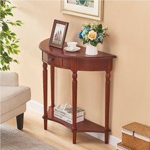 엔틱콘솔 현관콘솔 앤틱가구 빈티지 원목콘솔서랍장, 조립하다., 80cm 체리 통나무 80cm*35cm*80cm