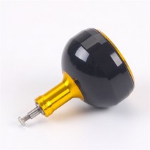 JITAI 낚시 릴 손잡이 손잡이 DIY 낚시 릴 로커 손잡이 CNC 가공 알루미늄 합금 손잡이 드럼 휠 Baitcasting 코일, 노란색, 2, 노란색