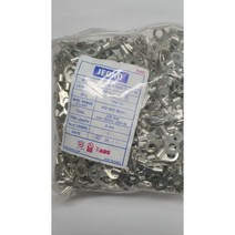 [전오] 압착단자 JOR6-6 링단자 UL KS인증 6스퀘어 1000개