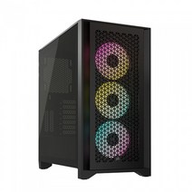 커세어 CORSAIR 4000D RGB AIRFLOW PC케이스 (BLACK)