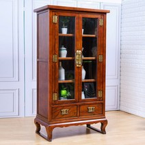 다한수제고가구 원목상다리양주장(중) 엔틱