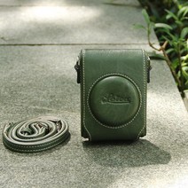 라이카 D-LUX7typ109 가죽 커버 D-LUX 카메라 가방 C-LUX케이스 C포토백 DLUX6, LeicaC레트로녹색포함