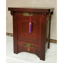 양조절 복문양 오동나무 전통 대용량 쌀통 40kg / 함 보관 보관통 잡곡 저장고 저장
