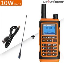 Baofeng-UV17 워키 토키 NOAA 날씨 채널 양방향 라디오 LCD 스캔 USB C 충전기 방수 VHF/UHF 999CH FM 라디오 UV 16, CHINA_-771-Type
