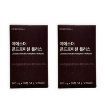 여에스더 콘드로이친 플러스 상어연골 글루코사민 보스웰리아 HD 뼈건강 관절영양제, 여에스더 콘드로이친플러스 2개