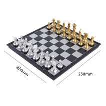 체스 판 말 성인 어린이 체스판 품질 가족 게임 나무 높은 금속 장난감 중세, 2.1 Set Folding Chess