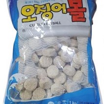 오징어볼튀김 1kg 도매 식자재 덕용, 단품, 단품