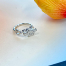 SLAP / SOUNDS LIKE A PLAN / 시나모롤 이니셜 반지 / 우정반지 / 커플반지 / 우정템 / 커플템 / 오픈링