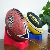 럭비공 받침대 싸인볼 킥런볼 보관 전시대 인테리어 스탠드 장식, A_블랙