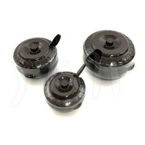칠기 옹기 단지 소 중 대 양념 다대기 고춧가루, ( 소 250cc )
