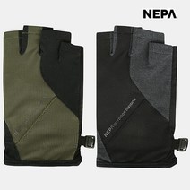 [네파] _NC송파점 남성 메쉬원단을 사용하여 통기성이 좋으며논슬립 실리콘 프린트를 적용하여 내구성 및 그립감 강화한 HIFLOW 하이플로우 쿨메쉬 반장갑 7J38106 SP, 차콜(B02)