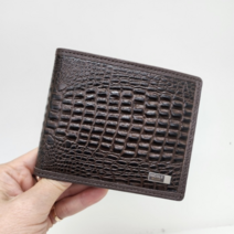 니콜밀러 DP01 크로커패턴 남성반지갑 천연소가죽#국내산#중년남성선물#고급진악어무늬 N213MW593